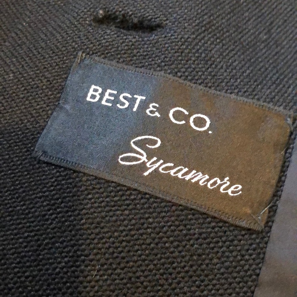 *Vintage* heavy duty, black trench coat BEAUTIFUL